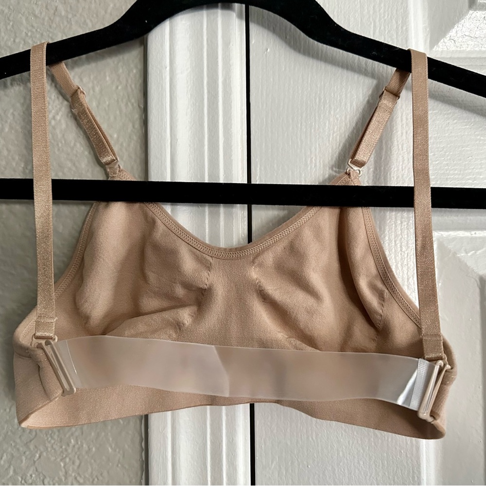 Capezio Adult Camisole Double Layer Ballet Dance Bra | XS | Tan